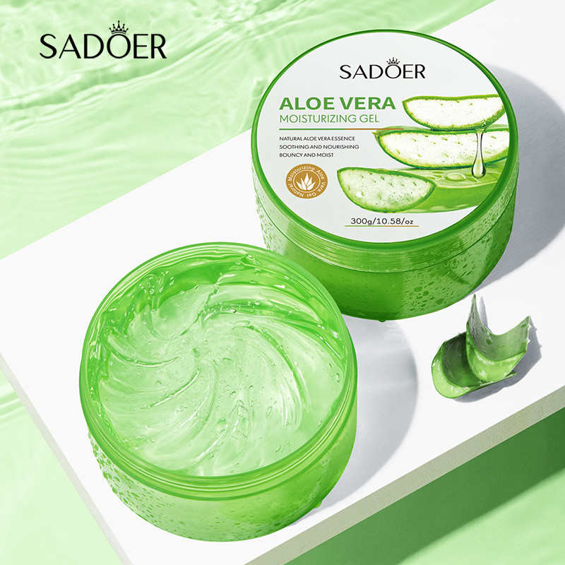 Gel lô hội 300g, Vitamin C Aloe Vera Gel dưỡng ẩm Khuyến mãi dưỡng ẩm