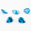 5A Biển Sâu Xanh Lê Cắt Cubic Zirconia 15 / 30 Chiếc 3x5mm ~ 10x12mm Rời CZ Đá Trang Sức DIY