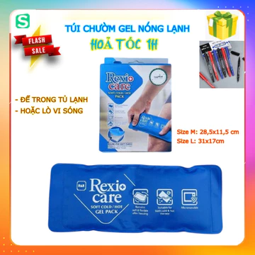 [HoảTốc] Túi chườm vi sóng nóng lạnh R&R RexiCare size M L - Túi chườm nóng lạnh gel đa năng giảm đau, giảm sưng
