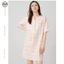Váy ngủ cotton phong cách Nhật Bản Muji, cổ chữ V, thoải mái suốt ngày