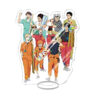 Anime Haikyuu!! New Acrylic Stand Figure Model Table Plate Volleyball Boys Action Figures Ornaments Anime Activities