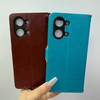 Áp dụng cho vỏ Xiaomi Redmi Turbo 5 Max TURBO5MAX Túi khóa có thể gập lại bằng da dành cho doanh nhân có dây ví và vỏ điện thoại