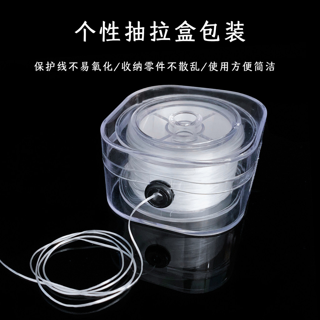 Nhập Khẩu Chống Mài Mòn Chống Mài Mòn Đính Hạt Dây Tay Dây Ngọc Trai Pha Lê Tay Hạt Dây DIY Wenwan Thread 2