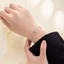 Vòng tay nữ hai lớp hình ngôi sao, thiết kế thời trang đơn giản