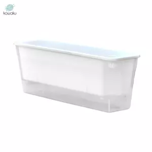 Chậu trồng cây hình chữ nhật Chậu trồng cây tự tưới chậu hoa Cửa sổ Chậu trồng cây Cấu trúc PP hiện đại với thiết kế tiết kiệm không gian Thích hợp cho ngoài trời trong nhà
