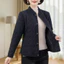 Bà cotton đệm áo khoác lót quần áo mùa đông nhẹ ấm áp cho người cao tuổi từ chất liệu nhung lụa và cotton