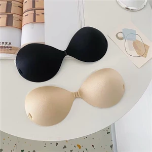 Áo lót dán vải dây rút tạo khe chữ V kèm dây trong chuyên mặc trang phục hở lưng PK0944
