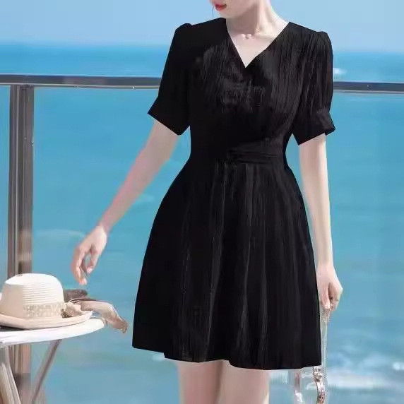 Váy voan dành cho nữ dáng nhỏ, phong cách mùa hè mới, giúp bạn trông cao và thon gọn hơn, giảm tuổi tác