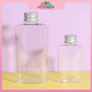 MYPANDA 10 Cái 50 / 150ML Nước Chai Nhựa Rỗng Cho Khách Có Thể Đổ Lại Di Động Đảng Quà Tặng Traval Hộp Đựng Trang Điểm.