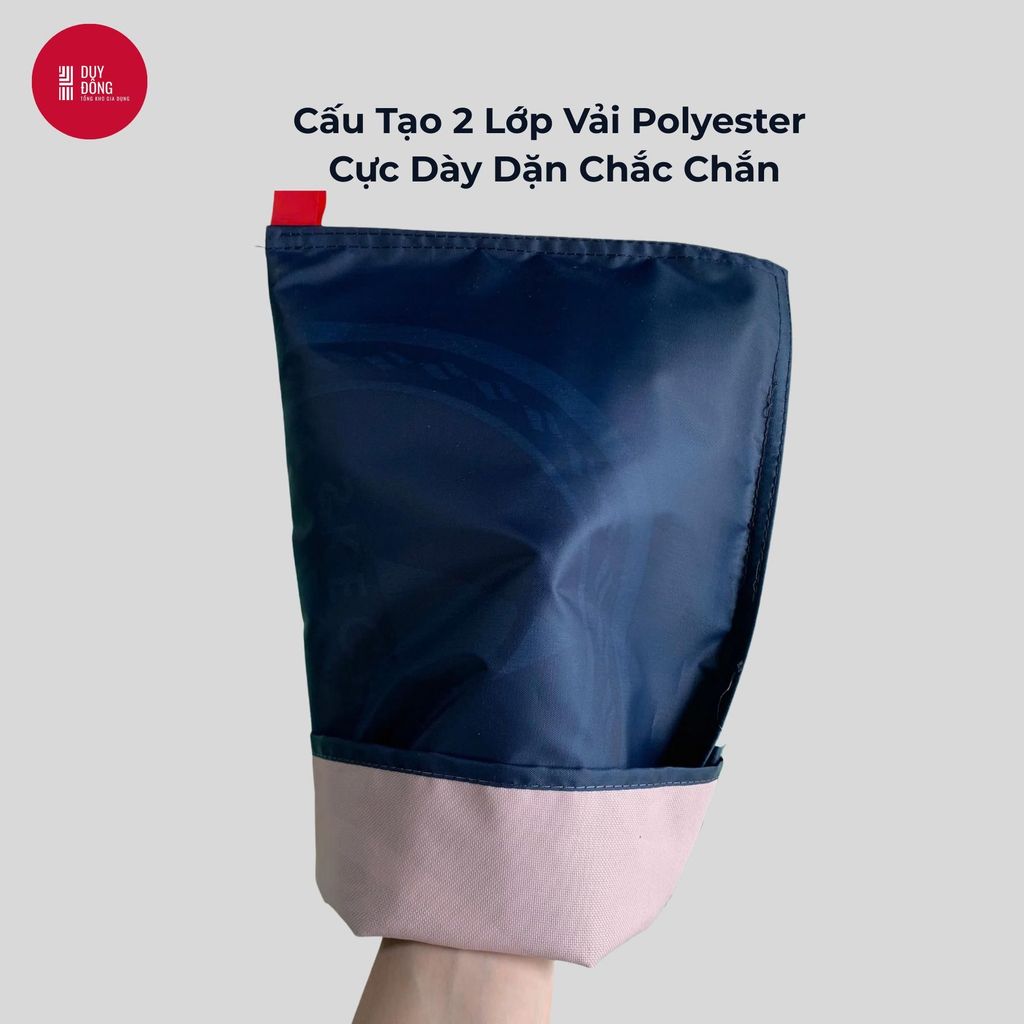 [Mua 2 Tặng 1] Túi Đập Đá 2 Lớp 38x27cm Polyester Dày Bền Nhiều Màu Giao Ngẫu Nhiên Freeship Giá Gốc Tổng Kho Miền Tây