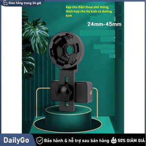 Giá đỡ điện thoại gắn kính thiên văn đa năng Đường kính 25-45mm，Dễ dàng lắp đặt, tháo lắp nhanh