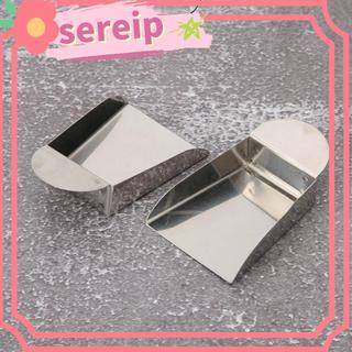 SEREIP 2 Muỗng Trang Sức, Xẻng Mini Kích Thước Nhỏ Bằng Thép Không Gỉ, Tổ Chức Hạt Xẻng Đá Quý Di Động