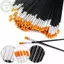 PUSKY 50 Chiếc Bàn Chải Vẽ Tranh Thủ Công Nghệ Thuật Và Thủ Công Cho Nghệ Thuật Đa Năng Móc Dây Thiết Bị Tranh VN
