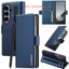Ốp Điện Thoại Cho Samsung Galaxy Z Fold 7 / Z Fold 3 4 5 6 5G Bao Da Lật Từ Tính Có Khe Cắm Thẻ