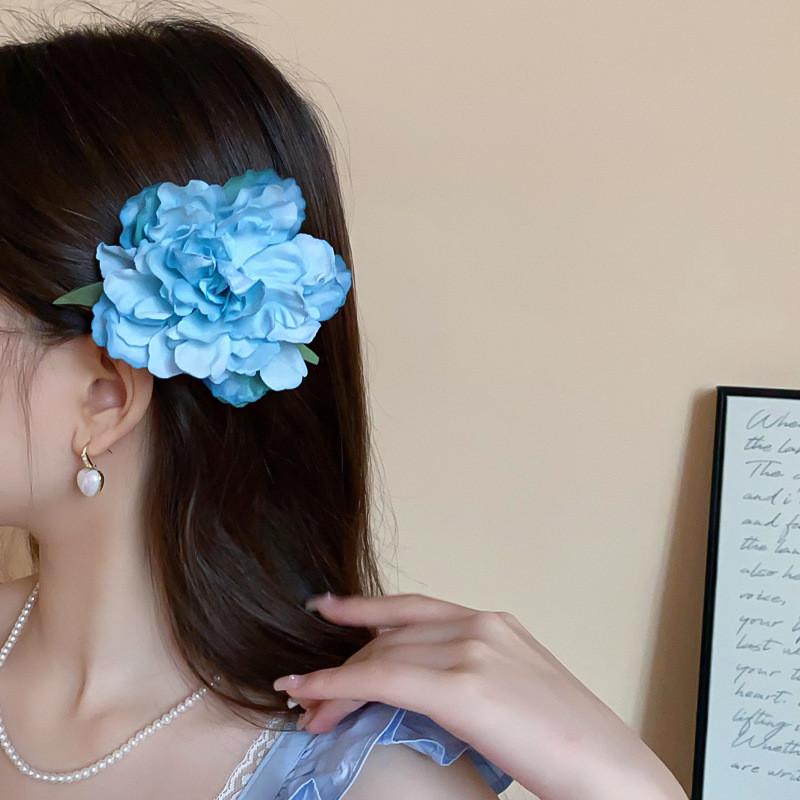 Kẹp Tóc Hoa Camellia Sang Trọng, Phù Hợp Làm Quà Tặng Cho Nữ