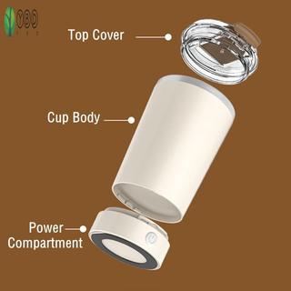 Cốc du lịch từ tính tự khuấy bằng thép không gỉ 420ml - Bình giữ nhiệt có thể sạc lại USB để trộn tự động