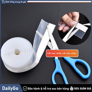 2 mét ron chân cửa silicone dán Ron Chân Cửa, Cao Su, Ngăn Bụi, Ngăn Côn Trùng, Giảm Tiếng Ồn, Dán (Có Keo)