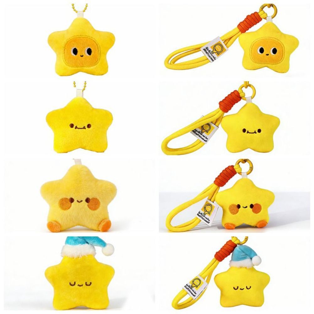 JIMMYCHOOEC Pentagram Dây buộc, Chúc may mắn Móc khóa ngôi sao sang trọng, Lời chúc tốt nghiệp dễ thương Quà tặng Túi treo tình bạn
