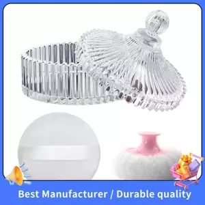Bộ phấn và hộp đựng bột cơ thể, bột chống bụi cho phụ nữ Hộp đựng bột dạng lỏng cho bé và đồ trang điểm khô ướt
