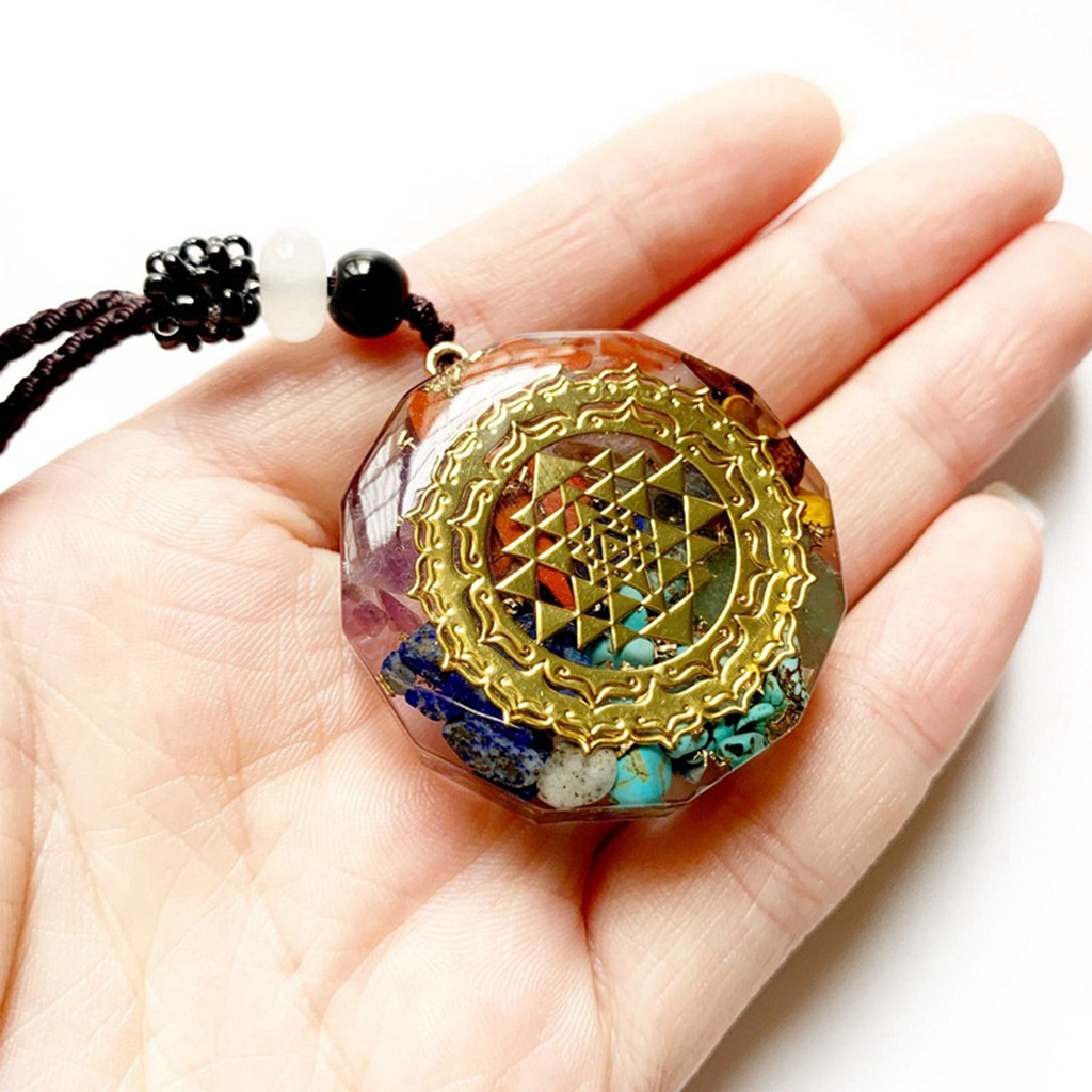 Vòng Cổ Orgonite Pha Lê - Tác dụng May Mắn & Chữa Bệnh - quà tặng lý tưởng