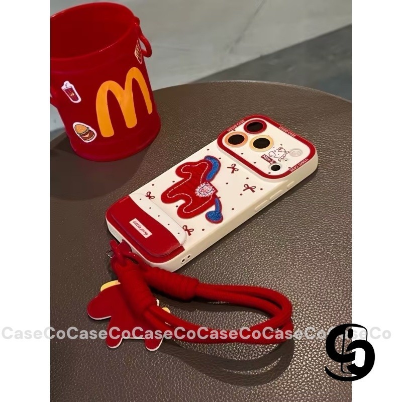 Ốp Lưng Cho Realme C75 C67 C63 C65 C15 C25 C35 C55 Note 50 C33 C21 C12 C51 C11 C30 Vỏ vòng tay ngựa đỏ năm mới