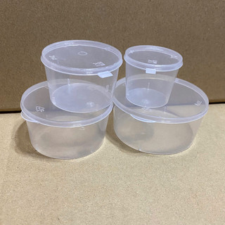 Combo 50 / 100 hủ nhựa đựng sốt nắp liền - chịu được nước sôi, hủ nhựa PP cao cấp