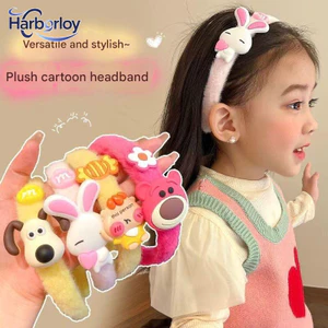 Băng đô sang trọng hoạt hình dễ thương cho trẻ em có áo xốp
