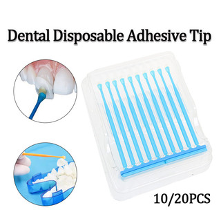 Nha Khoa Dính Đầu Applicator Cho Răng Vương Miện Sứ Veneer Chăm Sóc Sức Khỏe Dùng Một Lần Que Nha Khoa Bàn Chải Chất Liệu Nha Khoa