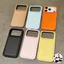 Ốp Điện Thoại Da PU Bulge Cho iPhone 14 Plus 13 12 Mini 11 Pro Max 14ProMax 14Plus 13ProMax 12ProMax Ốp Lưng Màu Kẹo Dễ Thương Đơn Giản Lớn Lên Chống Rơi Vỏ Mềm
