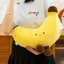 DARON Trái Cây Chuối Sang Trọng Gối, Vàng Sang Trọng Chuối Sang Trọng Đồ Chơi, Series Vui Nhộn Mô Phỏng Chân Dài Thiết Kế Dễ Thương Búp Bê Chuối Dễ Thương Xmas
