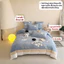 Bộ chăn ga nỉ nhung sữa 3D Memminbedding luxury trải lên giường là thấy nhẹ nhàng – thư giãn – rất chill