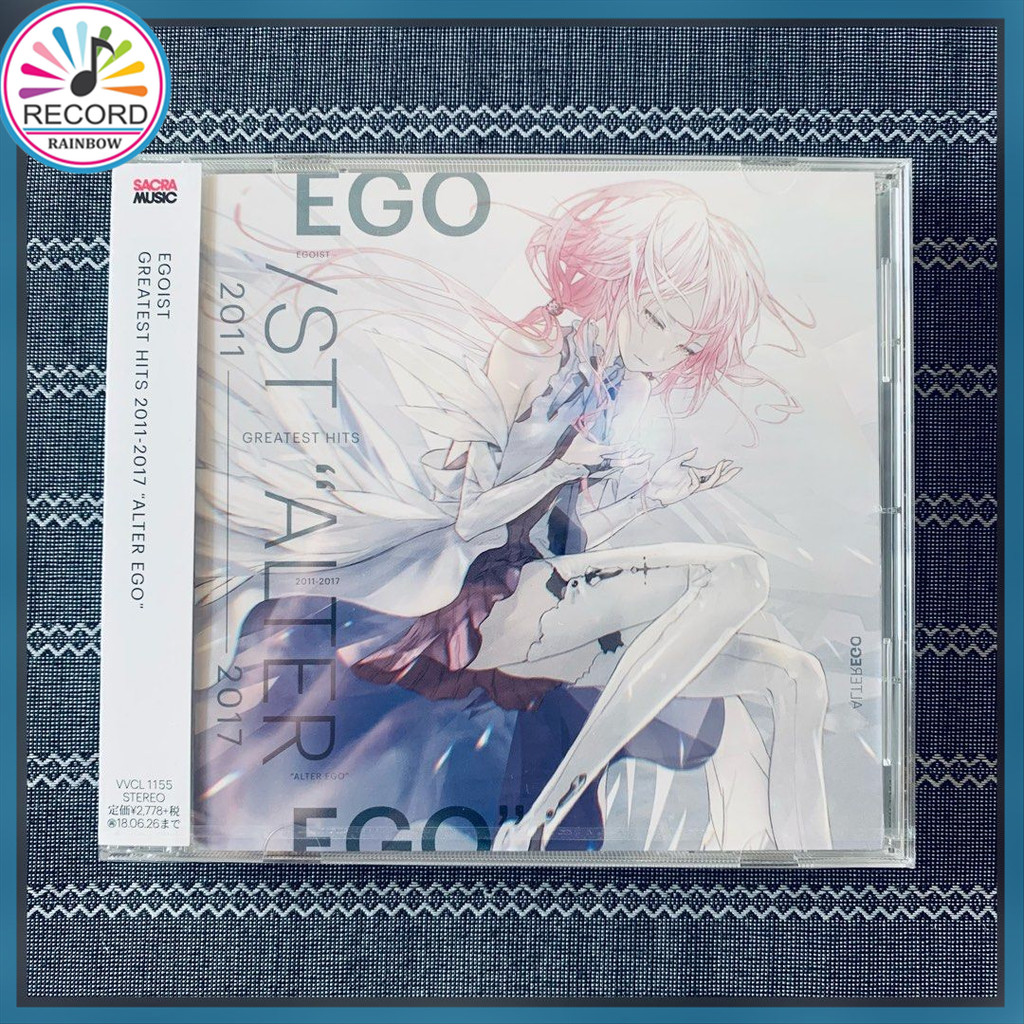 EGO Egoist Greatest Hits 2011-2017 'Alter Ego' Original CD Album