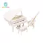 Gamchiano 1 / 12 Nhà Búp Bê Đàn Piano Đàn Guitar Có Ghế Nhạc Cụ Mô Hình Đồ Chơi Cảnh Đời Sống Trang Trí Nội Thất Thu Nhỏ Cho Gia Đình