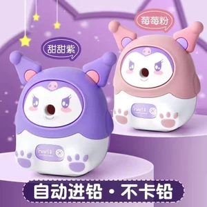 Sanrio Kuromi Bút Chì Mài Kapibara Học Sinh Tiểu Học Quay Tay Tự Động Chì Đầu Vào Bút Chì Máy Mài Bút Chì Bút Chì Máy Mài Bút Chì XYD1