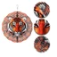 HELLOYOUNG 3D Gió Spinner Kim Loại Treo Trang Trí Sân Vườn Ngoài Trời Sân Cối Xay Gió Vật Trang Trí Không Cần Pin