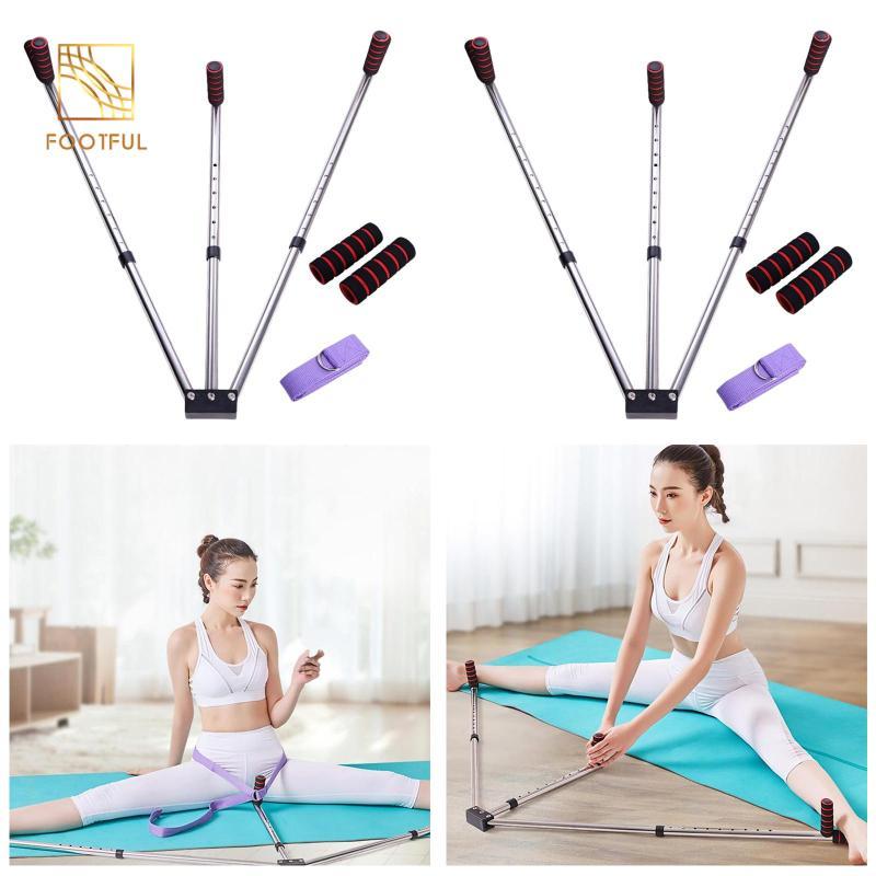 3 Thanh Chân Cáng Tập Thể Dục Chân Linh Hoạt Hamstring Huấn Luyện Chân Chia Kéo Dài Máy Trải Cho Khiêu Vũ Thể Dục Dụng Cụ Yoga Võ Thuật