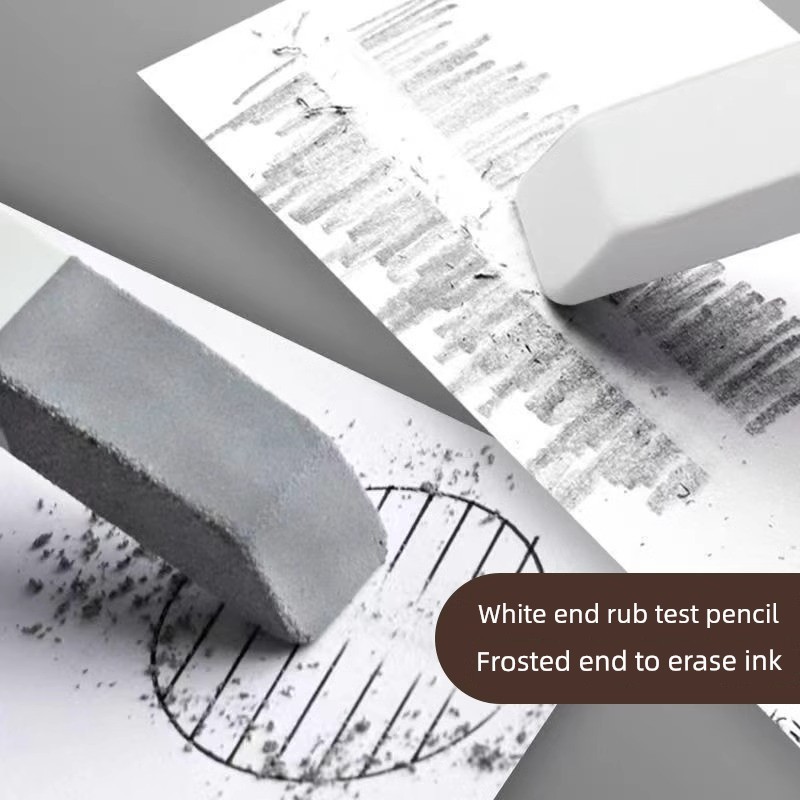 ✅ Bút gel xóa được ✅ Không để lại dấu vết Tẩy mờ Trong Kho Dành cho sinh viên Ít hao mòn ♦Tẩy mờ mới, tẩy bút cao su — công dụng kép cho học sinh, xóa hoàn hảo cả bút bi mực đen và bút trung tính.♬