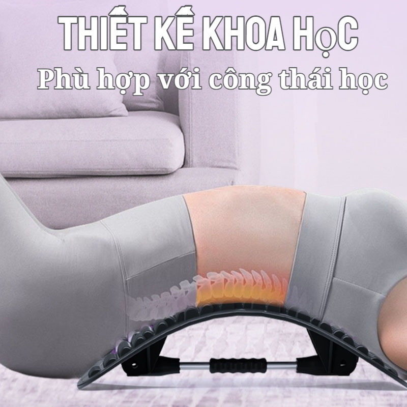 Khung nắn chỉnh cột sống lưng , định hình cột sống, giảm đau mỏi lưng, điều chỉnh độ cao, thiết kế khoa học dáng gọn nhẹ