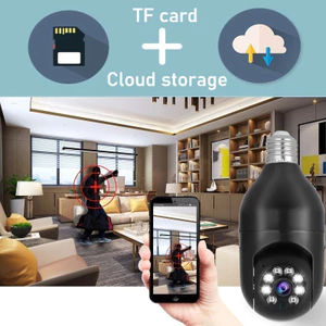 Camera Wifi Trong Bóng Đèn Full HD 1080P, Xoay 360 Độ, Đàm Thoại 2 Chiều, Tầm Nhìn Ban Đêm Rõ Nét, APP