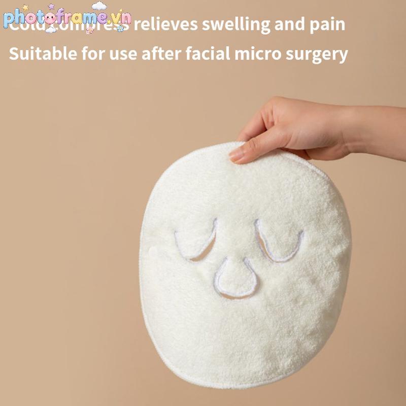 Khung ảnh Khăn nóng tái sử dụng Mặt nạ Quản lý da Mặt nạ làm đẹp hơi nước nóng lạnh Hộ gia đình Khăn rửa mặt thẩm mỹ Dụng cụ chăm sóc da VN