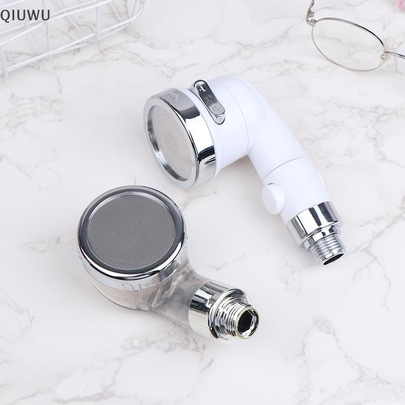 QIUWU Dầu Gội Giường Áp Lực Nước Dừng Đầu Tắm Tóc Salon Tiệm Cắt Tóc Vòi Vòi Ba Chế Độ Vòi Phun Phụ Kiện Phòng Tắm.