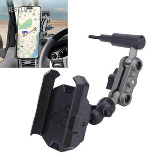 VBESTLIFE ZIZEV Giá đỡ điện thoại trụ cột Giá đỡ ô tô xoay 360 độ cho tất cả điện thoại thông minh có bình kim loại cường độ cao 300 500 Pajero Prado (A Mount)