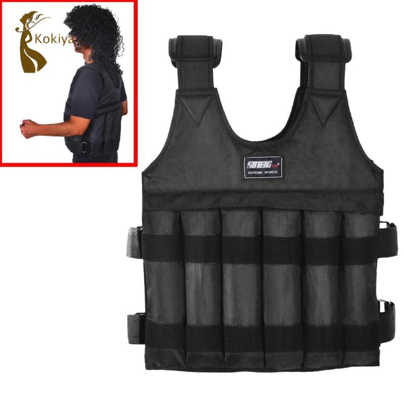 Áo tập nặng 50kg, có thể điều chỉnh, phù hợp với thiết bị tập luyện boxing và fitness