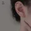 1 Đôi Bông Tai Zircon Mini Hợp Thời Trang Dành Cho Nữ Bé Gái Hình Học Hàng Ngày Bông Tai Nhỏ Xương Tai Phụ Kiện Trang Sức Móng Tay [Mina]