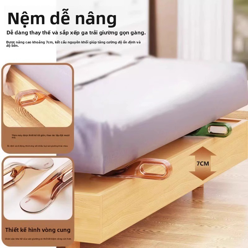 Nệm Hoàn Thiện Thiết Bị Tăng Chiều Cao Làm Giường Cố Định Cắm Hộ Gia Đình Tiết Kiệm Nhân Công Giường Làm Khoảng Cách Nệm P