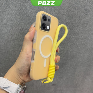Ốp 2 Trong 1 Cho oppo Reno 13 14 pro 5G reno13 reno14 F 14F 13F 5G Vỏ Điện Thoại Chống Sốc Thiết Kế Mới Thẩm Mỹ Vỏ Thạch Màu Kép Có Dây Buộc Từ Tính Không Dây GDBSWX01
