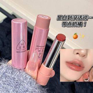 HERORANGE ~ Son môi tinh chất bóng loáng Nước Son môi bóng không dễ phai màu Phong cách Hàn Quốc Lip Glaze 26.3.16