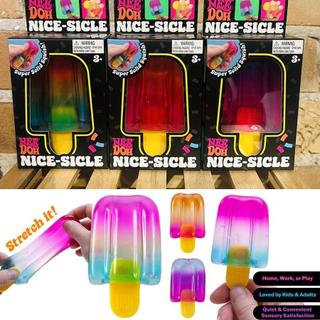 Schylling Needoh Nice-Sicle Đồ chơi bóp giác quan Squeezable Giảm căng thẳng Fidget Đồ chơi cảm giác cho trẻ em decfeyeth