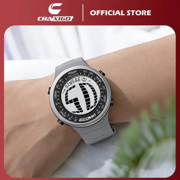 Đồng hồ kỹ thuật số Unisex thời trang sang trọng CHAXIGO, Model G, Đồng hồ silicon thể thao nam, Đồng hồ hiển thị ngoài trời chống nước, Đồng hồ nam, Đồng hồ nữ, Đồng hồ kỹ thuật số LED + Hộp 7623 1