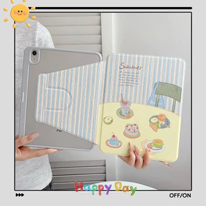 Vỏ Mềm Bàn Da Gấp Chữ Y Mini6 Mini7 A17Pro IPad 5 6 7 8 9 10 11 12 A19 A16 Air 2 3 4 5 6 7 Air 11 "13" M2 M3 M4 2026 Pro11 2020 2021 2022 Pro13 Khe cắm bút chì M4 M5